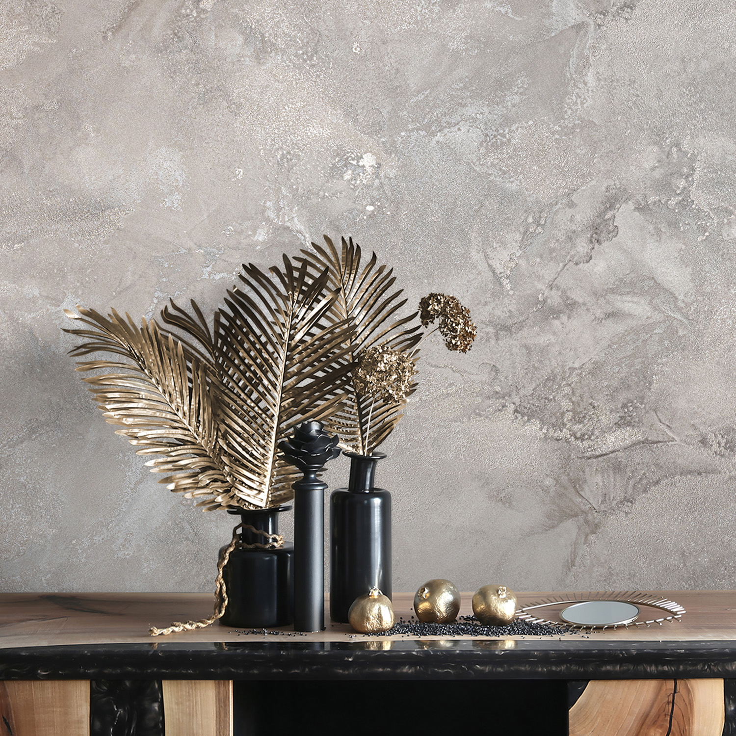 Обои  флиз  Ateliero Capri (серо-коричн.) 585627 1.06*10м *6