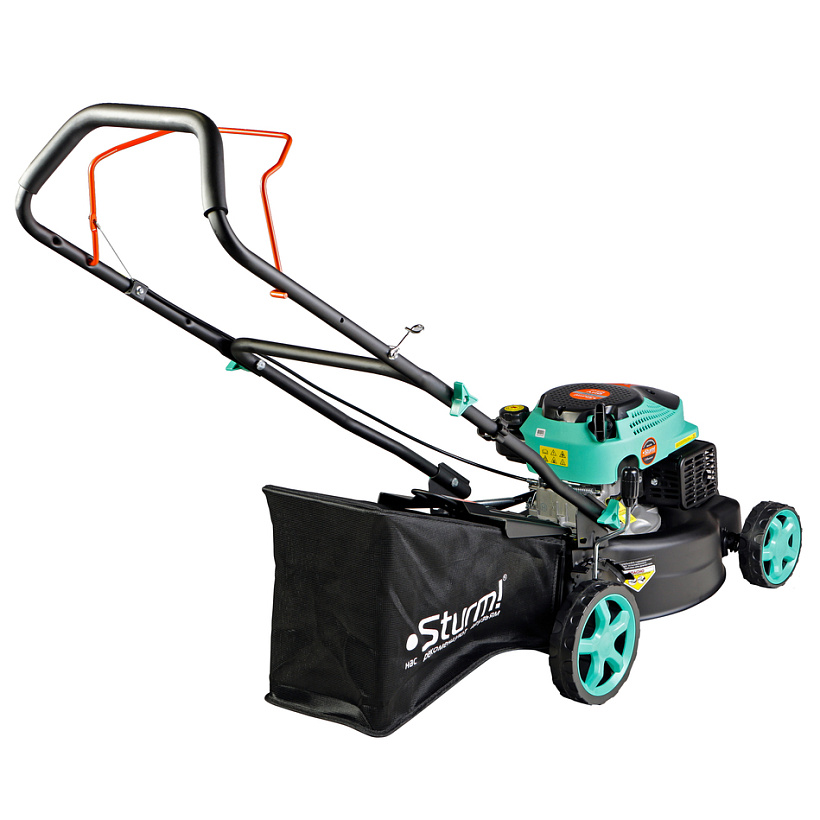 Газонокосилка бенз 4Т 3,0л.с шир/выс скаш 41см/25-75мм травосборник 40л PL1241 STURM *1