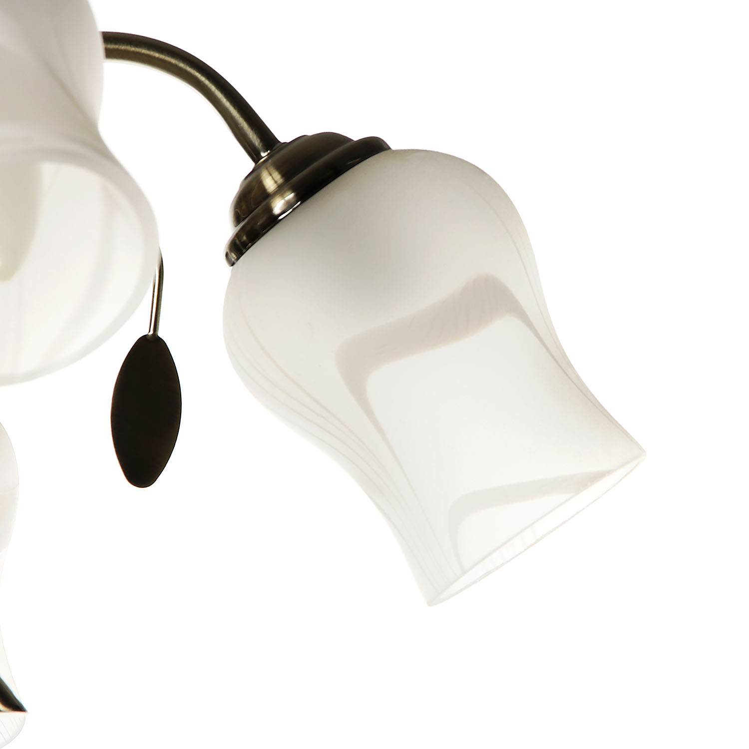 Люстра MW-Light, Е14, 5 ламп, 60 Вт, цвет античная бронза