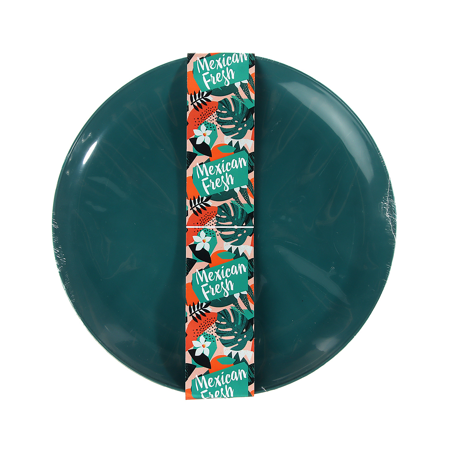 яяяТарелка пластм. мелкая д.200мм КОМПЛЕКТ 6шт. артPT104912578 ("Plast Team") *1/24