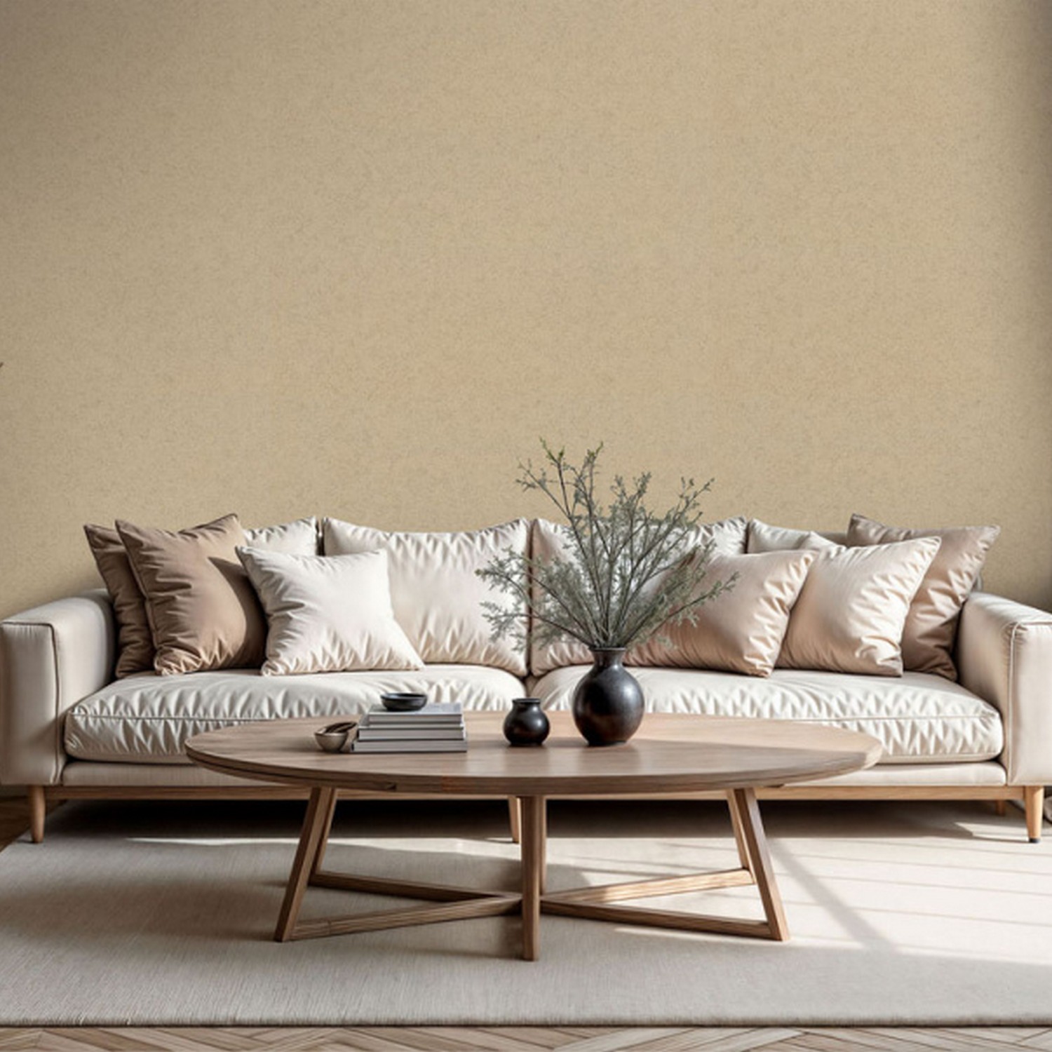 Обои  флиз ED Euro Decor Halo фон к КЫ816 (беж.) 9256-22  *6