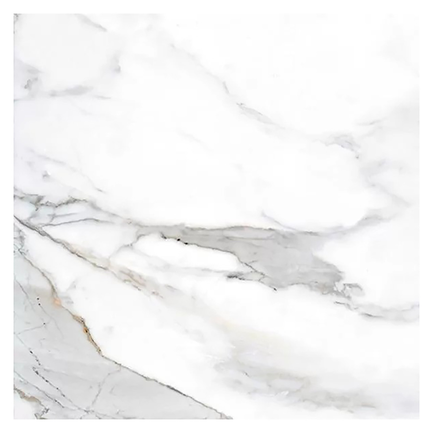 Керамогранит 1.44 м² Steppe Ceramics Stefano, 598х598х9.5 мм, матовый, белый