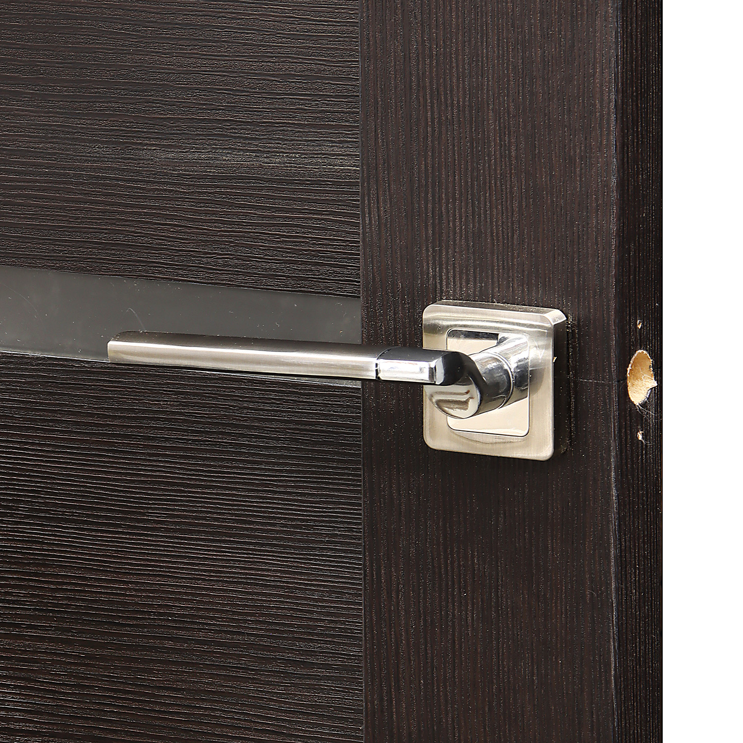 Дверь межкомнатная остеклённая ЦАРГИ ПВХ COMFORT-2 Венге 3D 600мм BROZEX-WOOD  *1