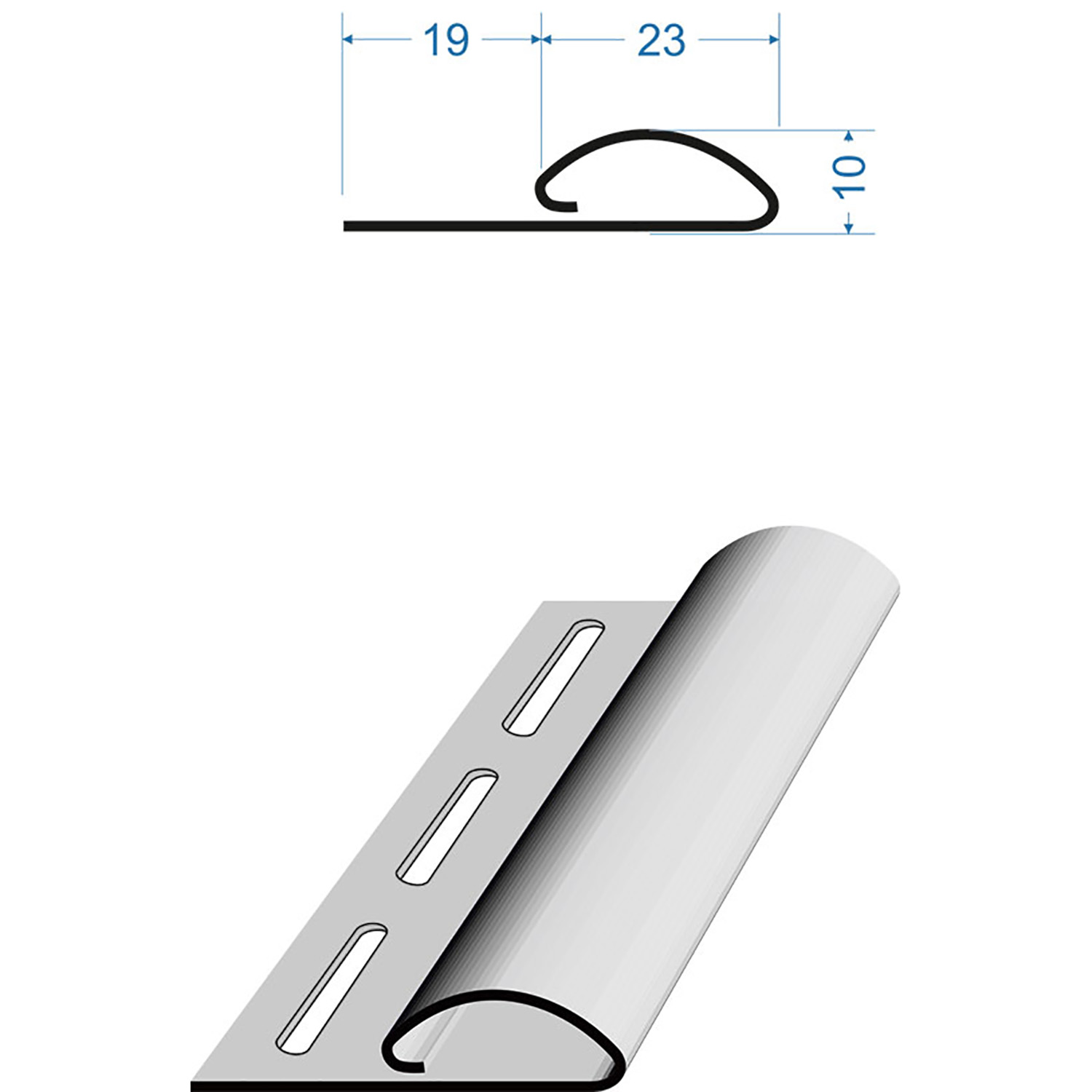 Финишный профиль PREMIUM Сливки Дёке