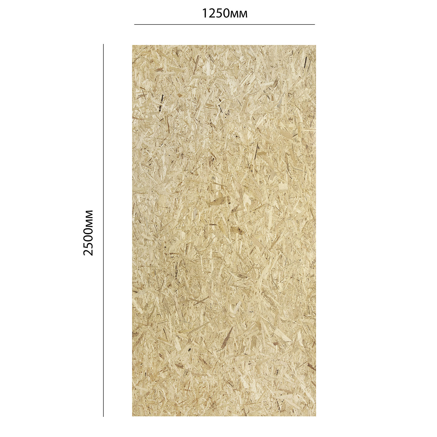 Плита 6 мм OSB-3 (ОСБ-3) NLK, 2500х1250 мм, 3.125 м²