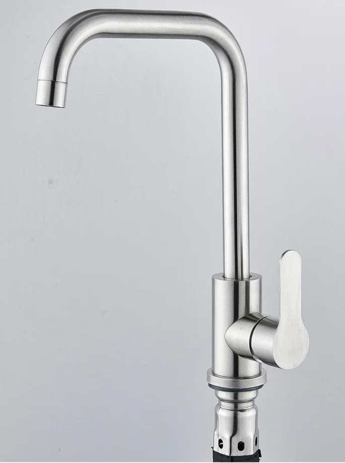 Смеситель для кухни Potato P40303S-2 высокий излив *1/10 Смеситель для кухни Potato P40303S-2 высокий излив *1/10