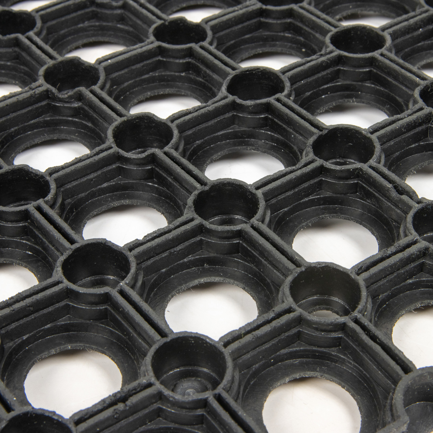 Коврик ячеистый 40*60*1,6 см грязесборный черный "KOVROFF" (арт.15161)  *1/12 (МЦ99)