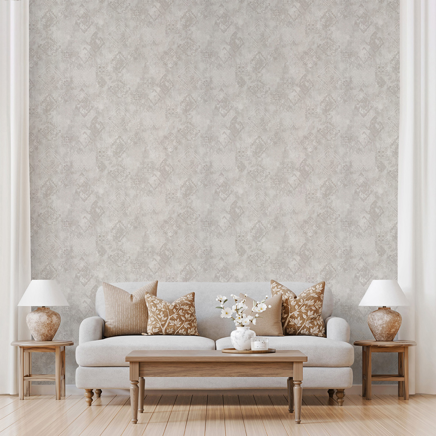 Обои флиз "AS Палитра" Аспект Самира (беж.) 70706-28 1,06*10м *1/6