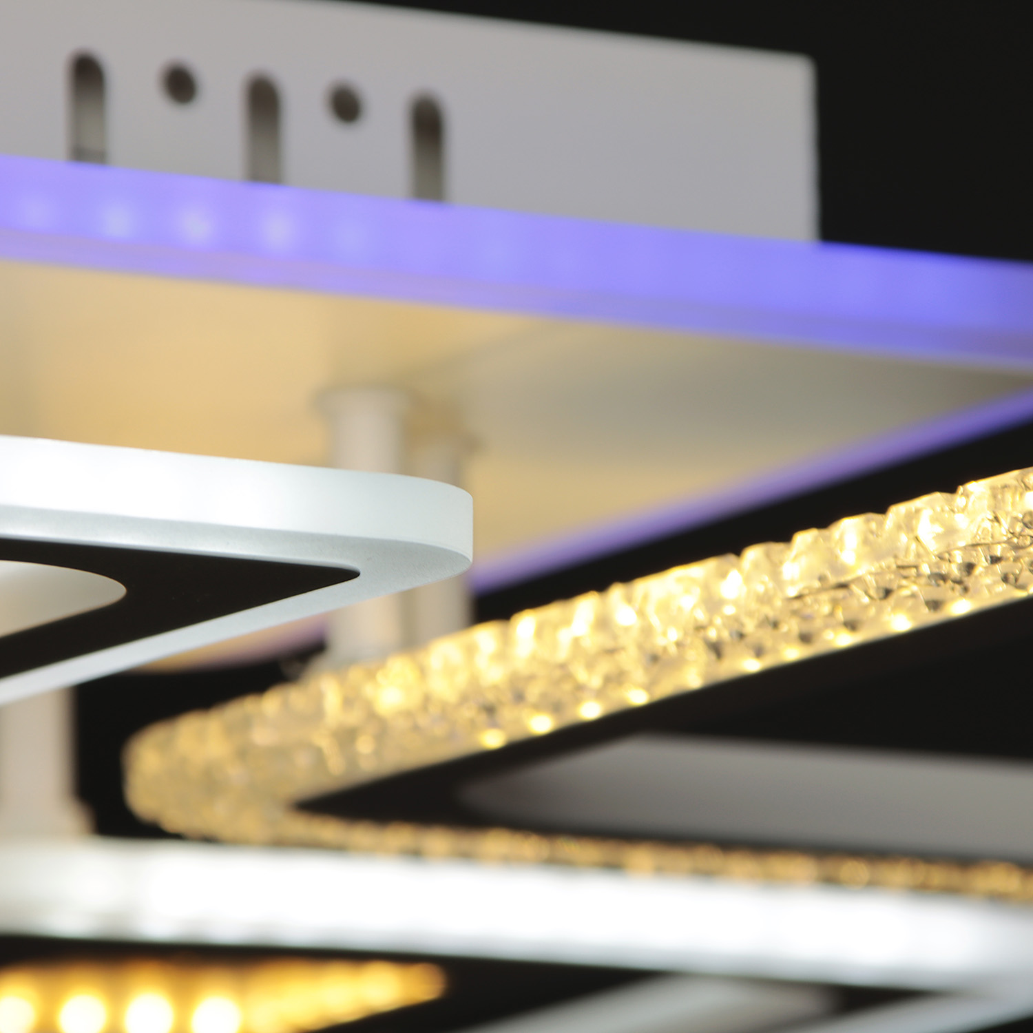 Люстра YH833/2+2 LED 3000K-6500K+RGB (d-730; h-100) пульт VERNER LIGHTING *1