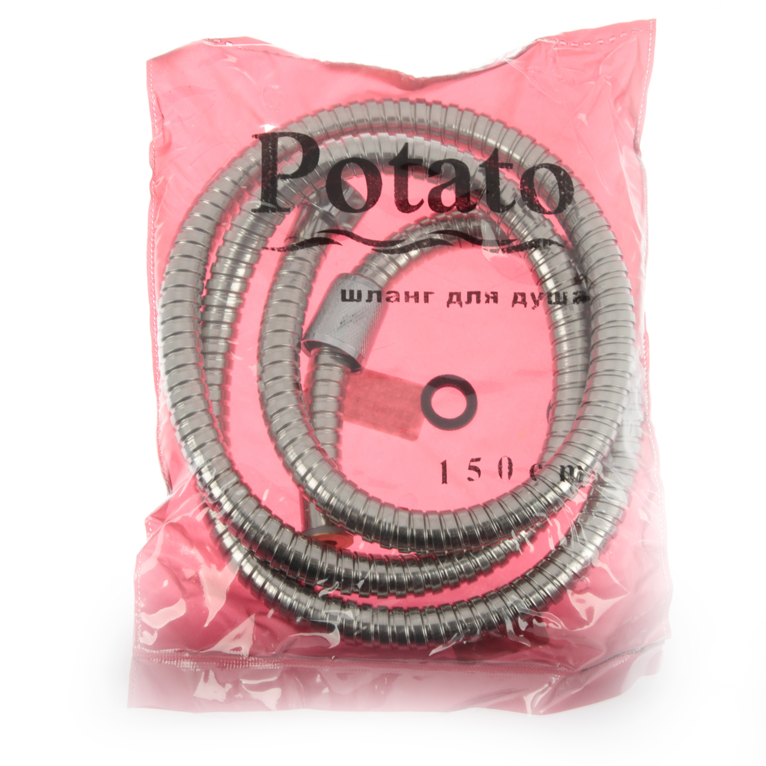 Шланг для душа 1,5м Potato P40 *1/50 Шланг для душа 1,5м Potato P40 *1/50