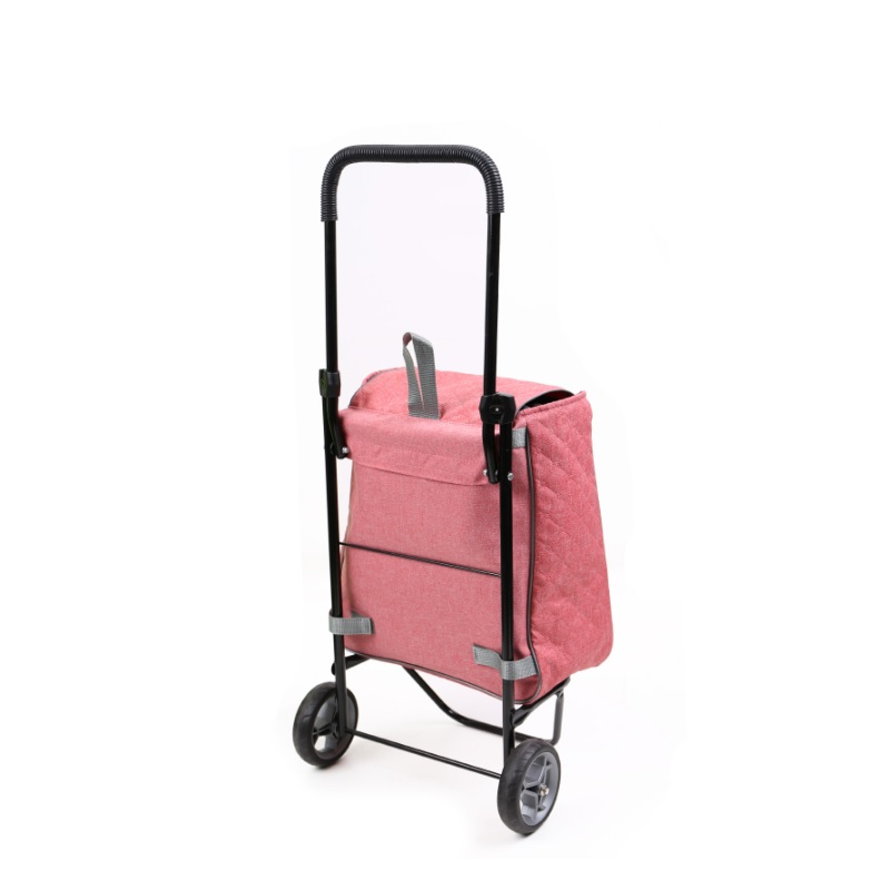 яяяСумка-тележка на колёсах хозяйственная 30л, цвета: "микс" СХ1С "Haushalt" ("Ника") *2