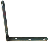 Уголок мебельный (кронштейн) 100*100 цинк Кунгур *10/100