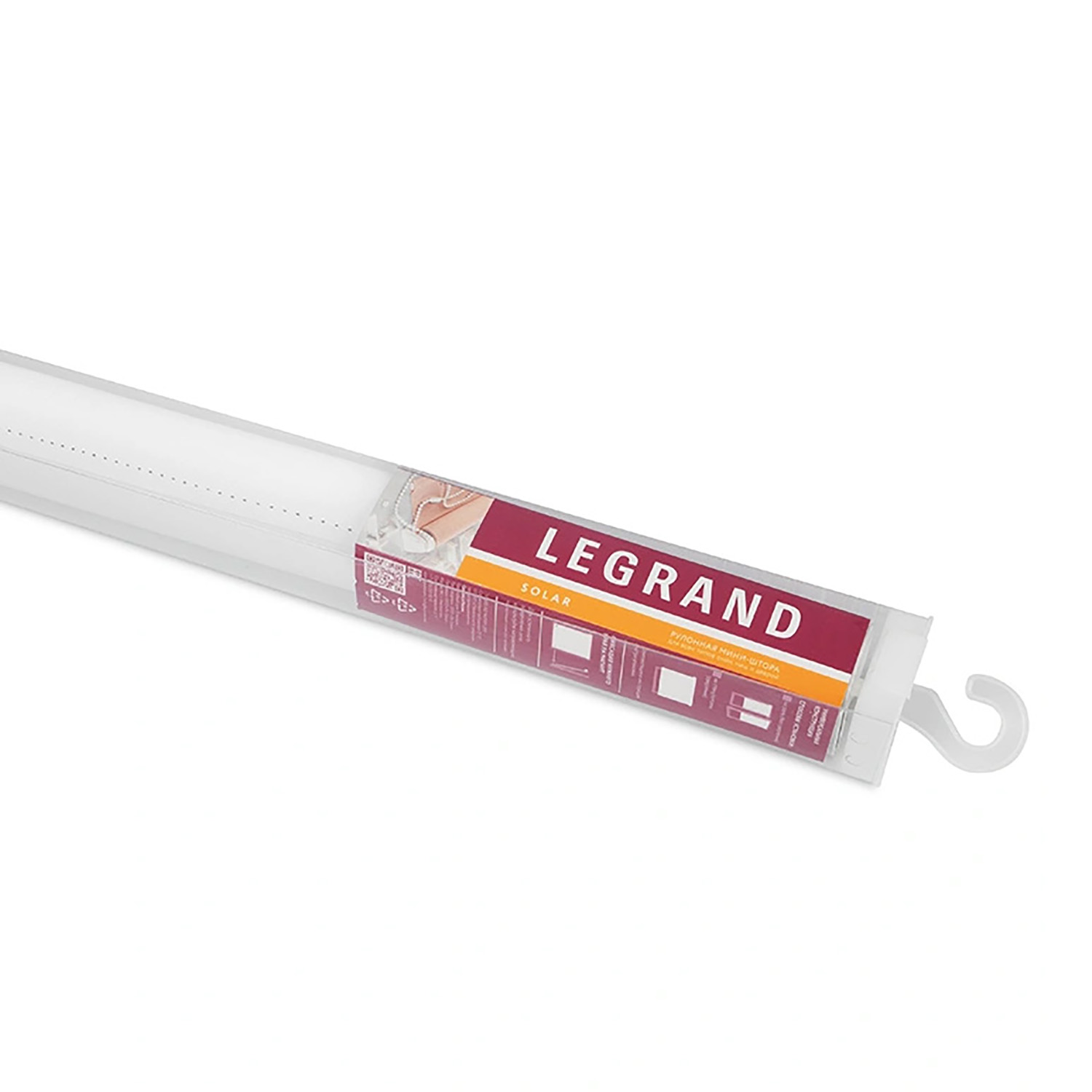 Штора рулонная светонепроницаемая Болид белый 57*175 Легранд *1/6