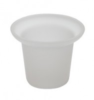 Стакан к ершу Delphinium белый матовый 103169 *1 Стакан к ершу Delphinium белый матовый 103169 *1