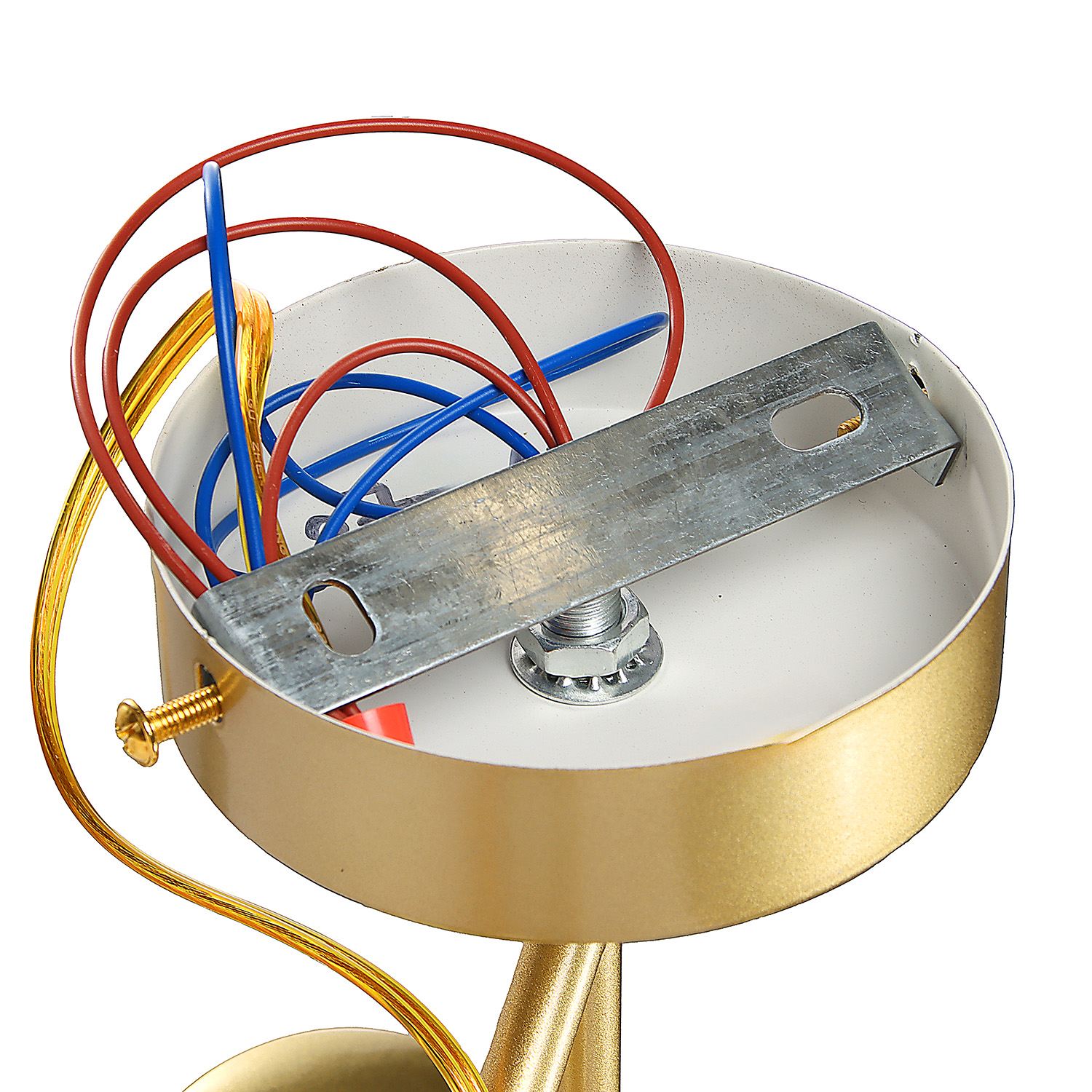 Светильник потолочный N36375/3 GD 3*40W E27 220V (d-350; h-340) S=12м2 VERNER LIGHTING *1