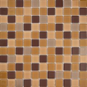 Мозаика 30х30 см Гранит Холл LHK 417-2, 0.09 м², стекло, коричневый