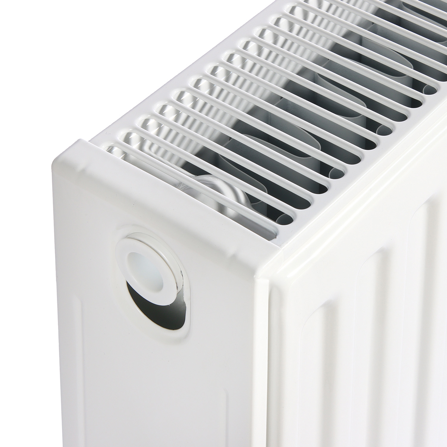 Радиатор стальной 22 панели Oasis, 449 мм, 1139 Вт, белый