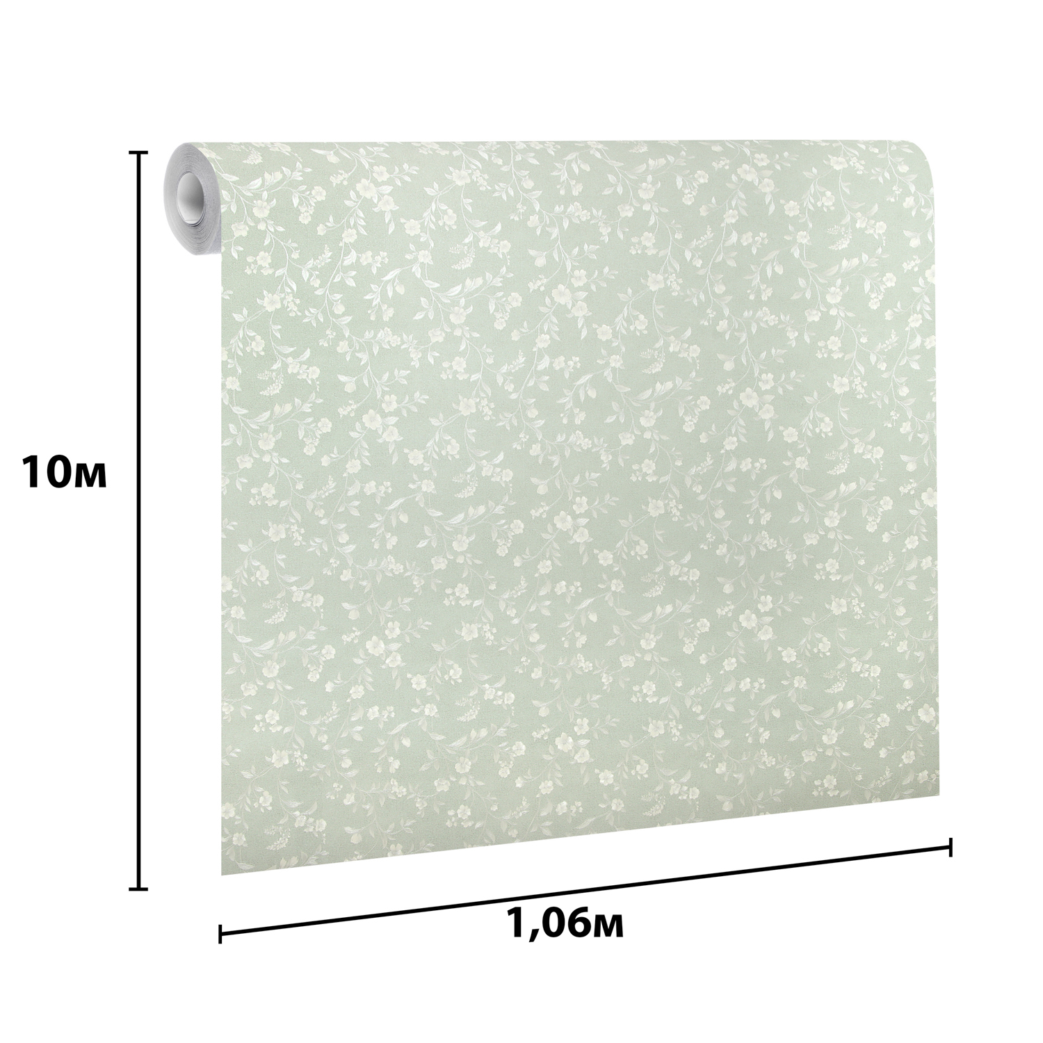 Обои флиз. "Эрисманн" Monica (зел.) 60938-05 10.05х1.06м *6 Обои флиз. "Эрисманн" Monica (зел.) 60938-05 10.05х1.06м *6