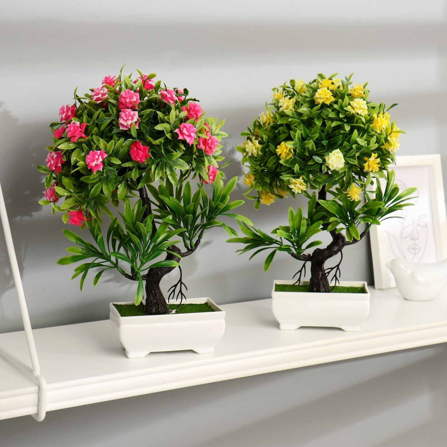 Бонсай "Деревце с мелкими цветами" 10*25 см микс   4142814