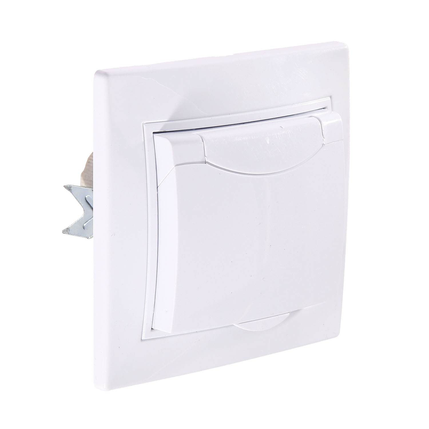 Выключатель Intro Plano СП 1кл. белый 10А-250В IP20 1-101-01