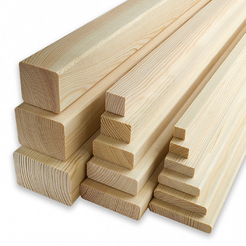 Брусок 9х39х2200 мм, Арелан, сращенный, сорт АВ