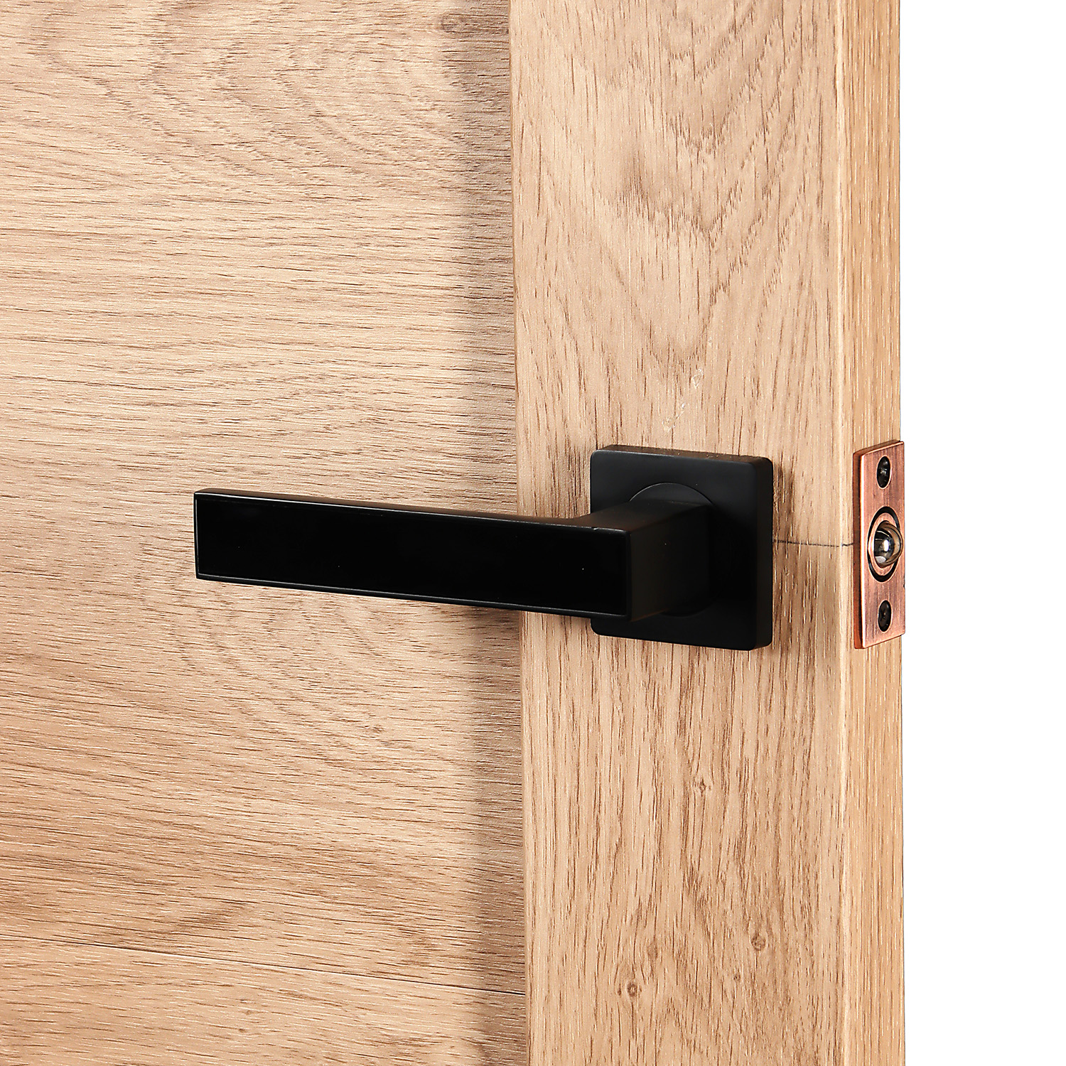 Дверь межкомнатная глухая ЦАРГИ ПВХ COMFORT-1 Дуб Светлый 3D 800мм BROZEX-WOOD  *1