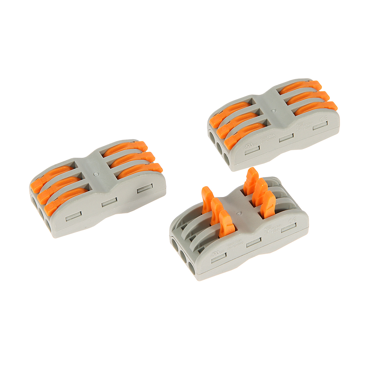 Клемма соединительная 3 конт. проходная СК-413-2 2,5мм2 (3шт) TDM SQ0527-0052  *1/20