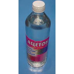 Ацетон 0,5л/0,38 кг стекло (Можга) *20/1000
