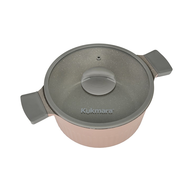 Кастрюля алюмин. антипригарная "Kukmara" "Stella" Cappuccino 3,2л Стекл.кр. кск32а *1/3 Кастрюля алюмин. антипригарная "Kukmara" "Stella" Cappuccino 3,2л Стекл.кр. кск32а *1/3