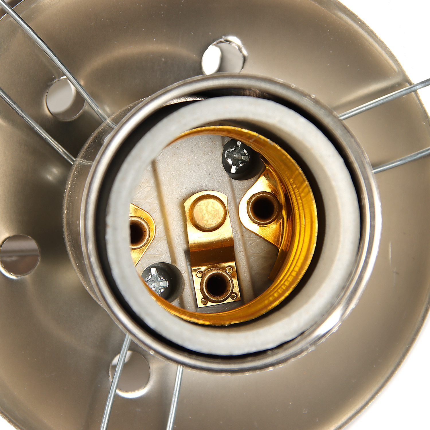 Светильник потолочный N36365/4 SN  4*40W E27 220V (l-610;w-320; h-290) S=16м2 VERNER LIGHTING *1