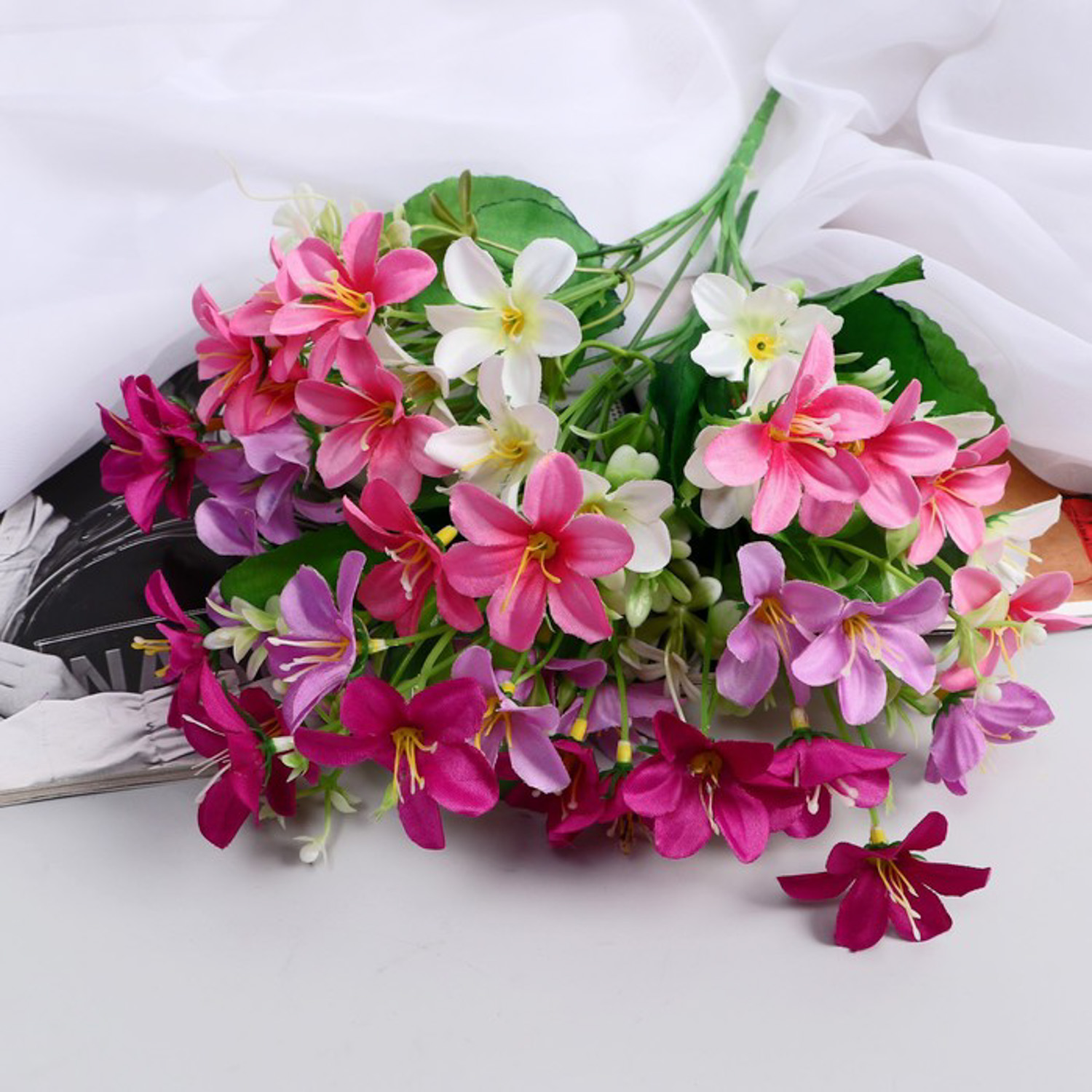 Букет "Мелкоцвет галант" 4х27 см, микс   9913359