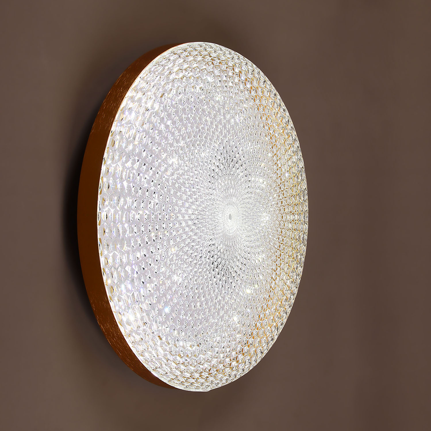 Светильник светодиодный акриловый 450мм 80W 9256 LED 3 реж пульт S=20м2 *1