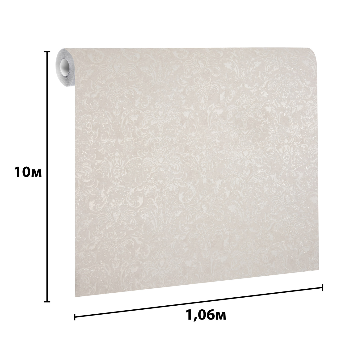 Обои флиз. "Эрисманн" Frederic (беж.) 61011-02 10.05х1.06м *6