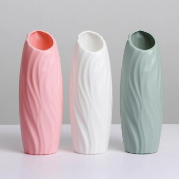 Ваза для цветов 6,3х20см, цвет МИКС 4716612