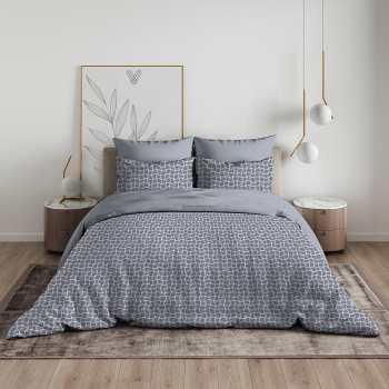 Постельное белье 2сп-М бязь Василиса 10461/1 Форте, наволочки 70*70 - 2шт *1/5