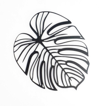 Панно металлическое "Листья" набор (18х13,12х14см) 6771504