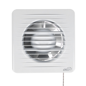 Вентилятор 100 ERA 4S С-02 (Ø100мм, обратный клапан,тяговый выкл, 97 м3/ч, сетка 150*150мм) *1/20