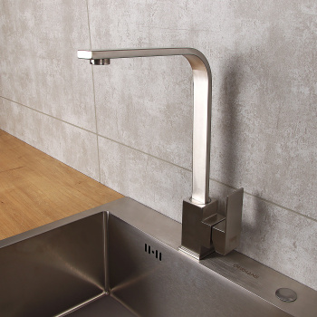 Смеситель для кухни Potato P40304S высокий излив *1/10 Смеситель для кухни Potato P40304S высокий излив *1/10