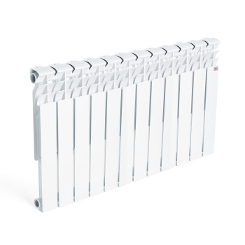 Радиатор алюминиевый 12 секций STI, 500 мм, белый