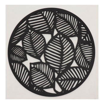 Декоративное панно деревянное "Листочки" МИКС 39х39(42х42)см 6956686