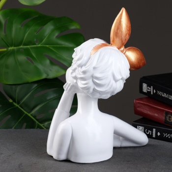 Фигура "Девочка с чашкой" 28х20х15см 7817031