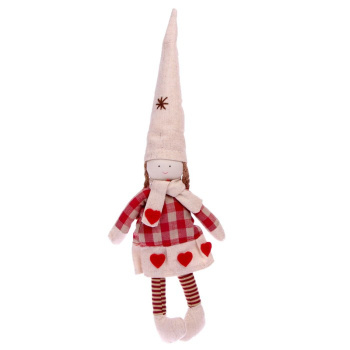 Кукла интерьерная "Гномик" длинные ножки, виды МИКС 2172495