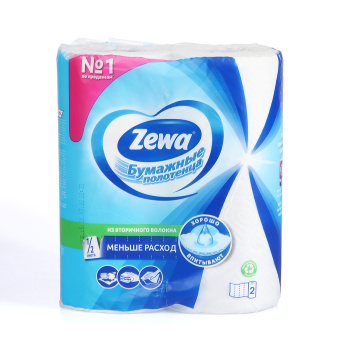 Полотенца бумажные ЗЕВА 2-х сл. 2 шт в ассортименте *12