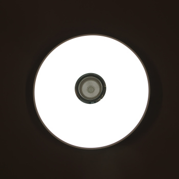 Светильник светодиодный акриловый 370мм 40W R-LY 8907 20W*2 white3реж.Bluetooth,RGBс пул.S=15м2