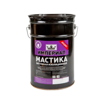 Мастика битумная 20 л ТехноНиколь Империал, гидроизоляционная