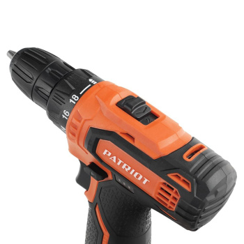 Дрель-шуруповерт 12В 2скор.0-350/0-1250об/мин 25Нм 2Ач 2аккум LI-ION BR 119Li PATRIOT *1/10
