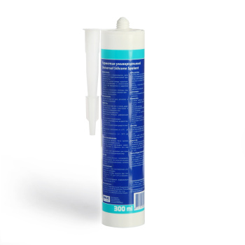 Герметик универсальный 300 мл KRASS, силиконовый, серый