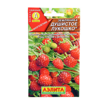 Семена Земляника Душистое лукошко альпийская 0,04гр Аэлита цв *10/200