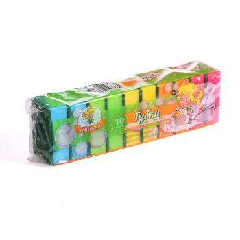 Губки д/посуды MAXI 10шт "Умничка" MPU3282 ("МультиПласт") *26 Губки д/посуды MAXI 10шт "Умничка" MPU3282 ("МультиПласт") *26