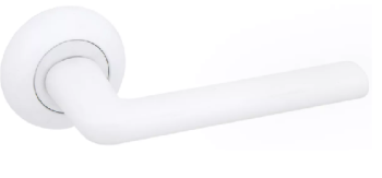 Ручка раздельная БЕЛЫЙ INDU WW Фабрика Замков